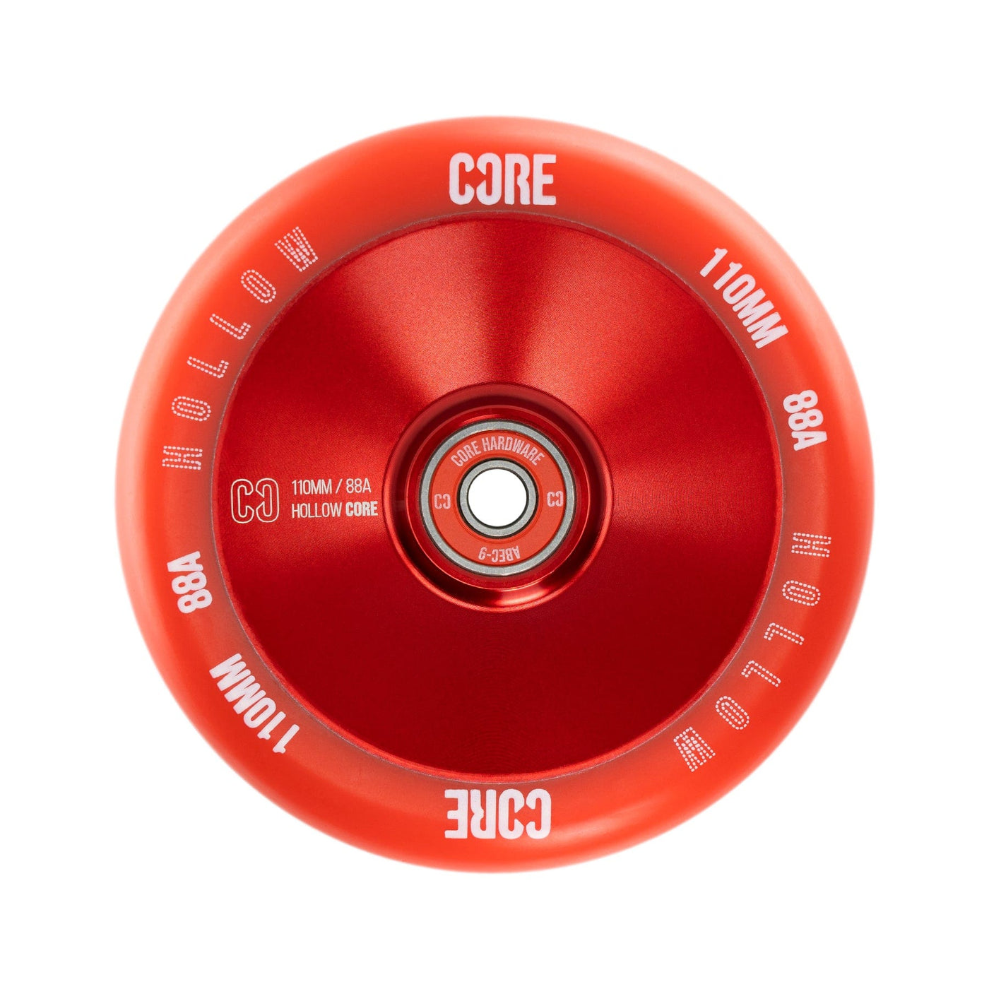 CORE Hollow V2 Red Scooter Wheel 110mm I Stunt Scooter Wheel
