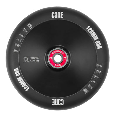CORE Hollow Stunt Scooter Wheel V2 120mm – Black 5060719851428
