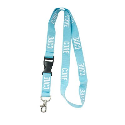 CORE Lanyard Keychain - Blue/White - CORE Protection