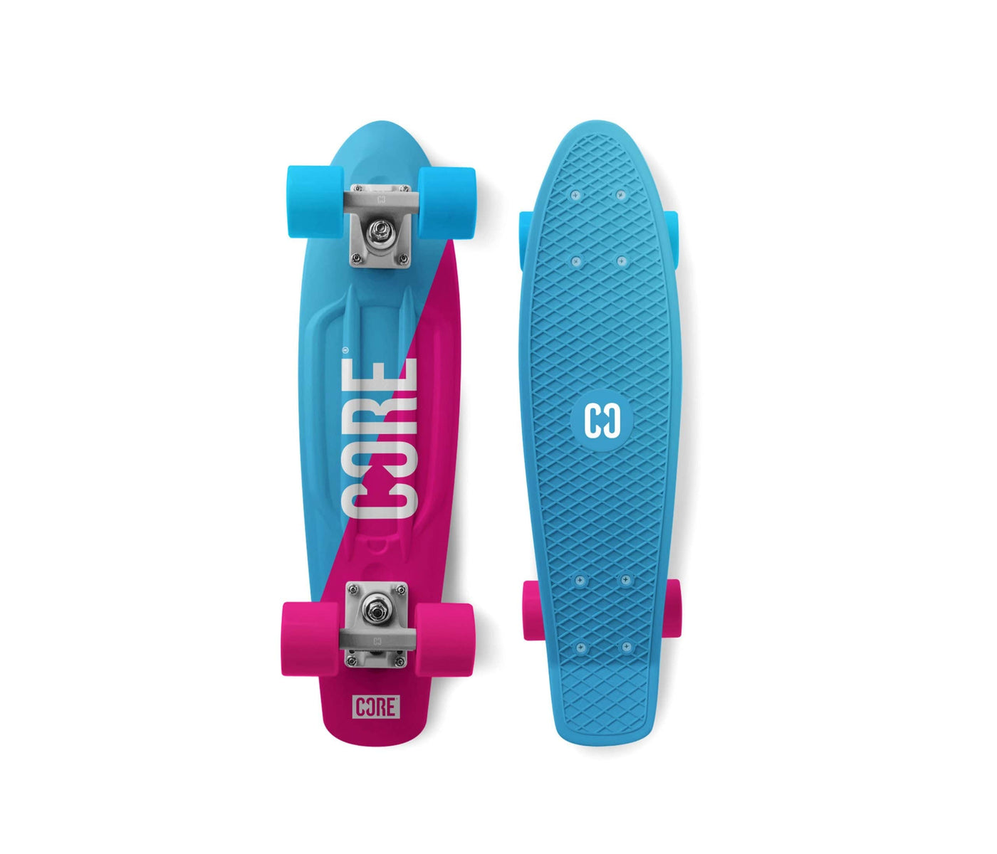 CORE Plastic Cruiser Board P1 22" - Split Pink/Blue 5060719855464