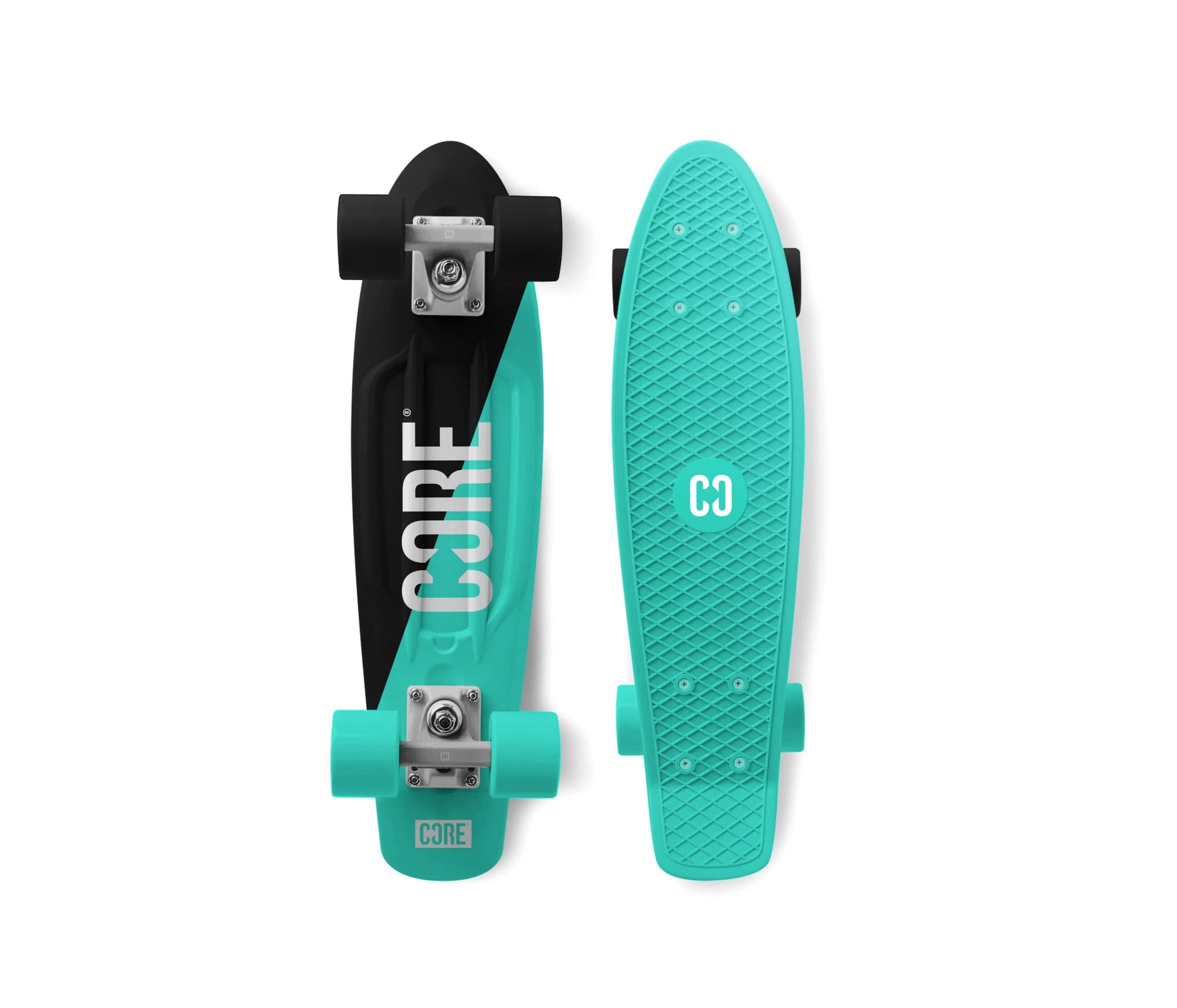CORE Plastic Cruiser Board Split Teal Black P1 22