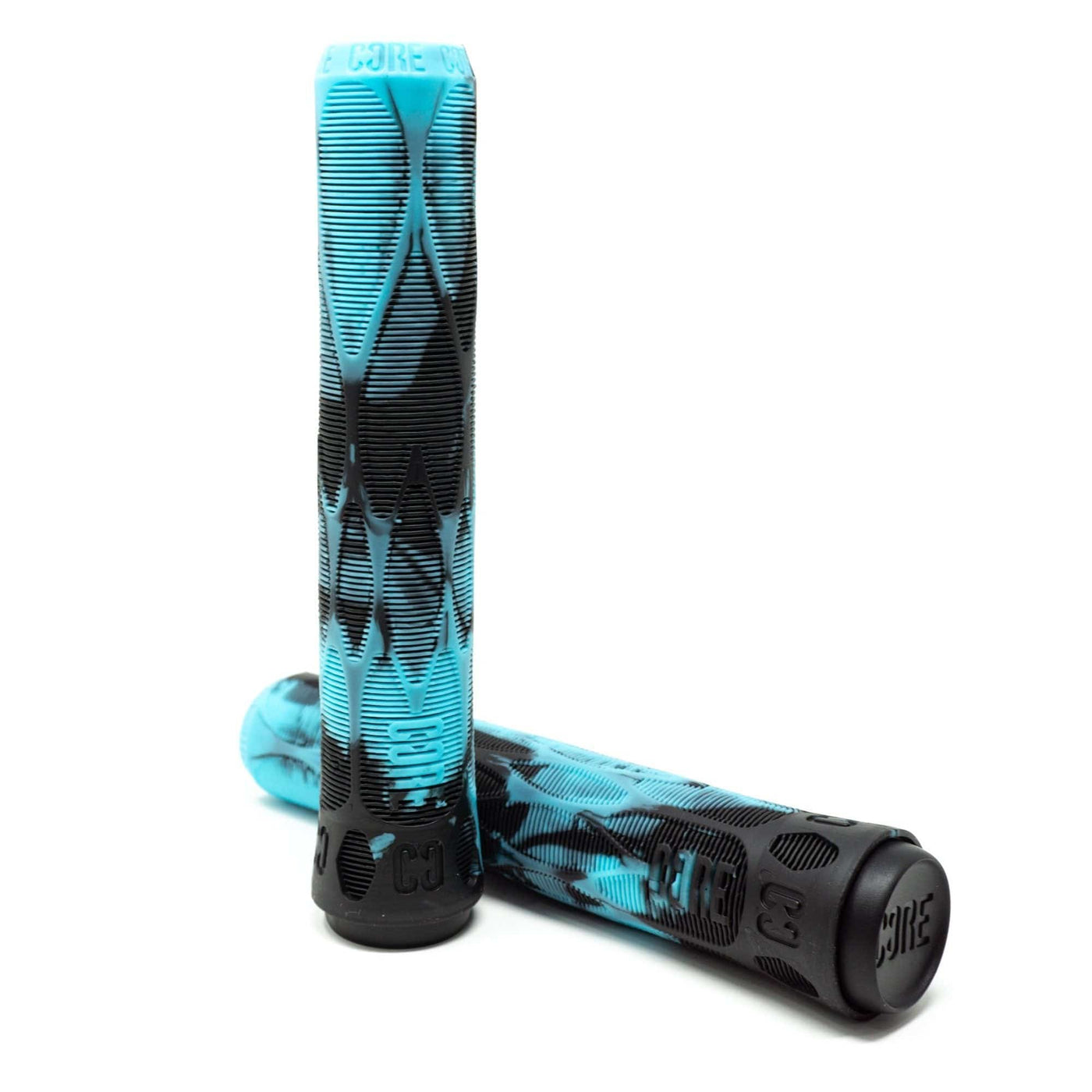 CORE Pro Scooter Handlebar Grips Soft 170mm Arctic Blue/Black I Scooter Grips