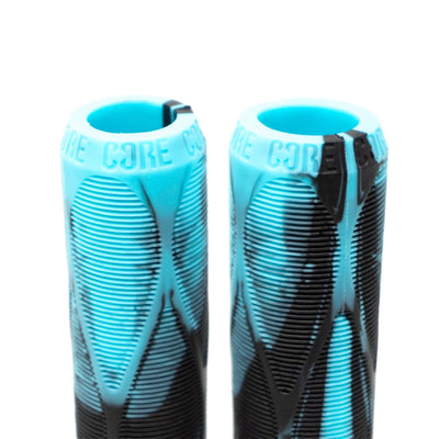 CORE Pro Scooter Handlebar Grips Soft 170mm Arctic Blue/Black I Scooter Grips Top