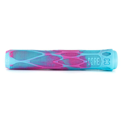 CORE Pro Scooter Handlebar Grips Soft 170mm Refresher Pink/Blue I Scooter Grips Alternate Angle