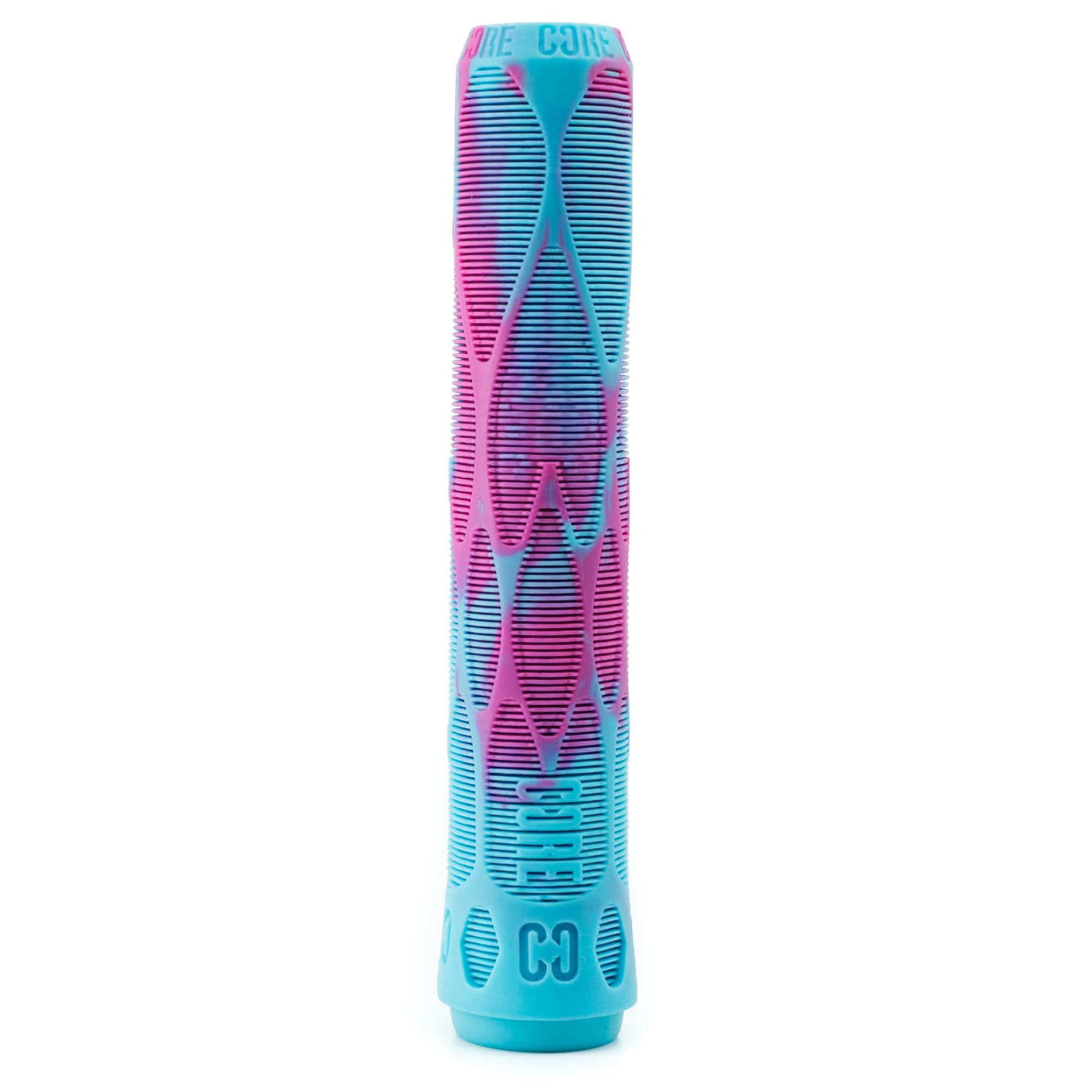 CORE Pro Scooter Handlebar Grips Soft 170mm Refresher Pink/Blue I Scooter Grips Standing Up