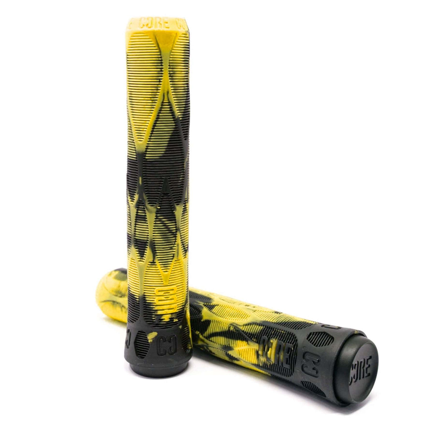 CORE Pro Scooter Handlebar Grips Soft 170mm Wasp Yellow/Black I Scooter Grips