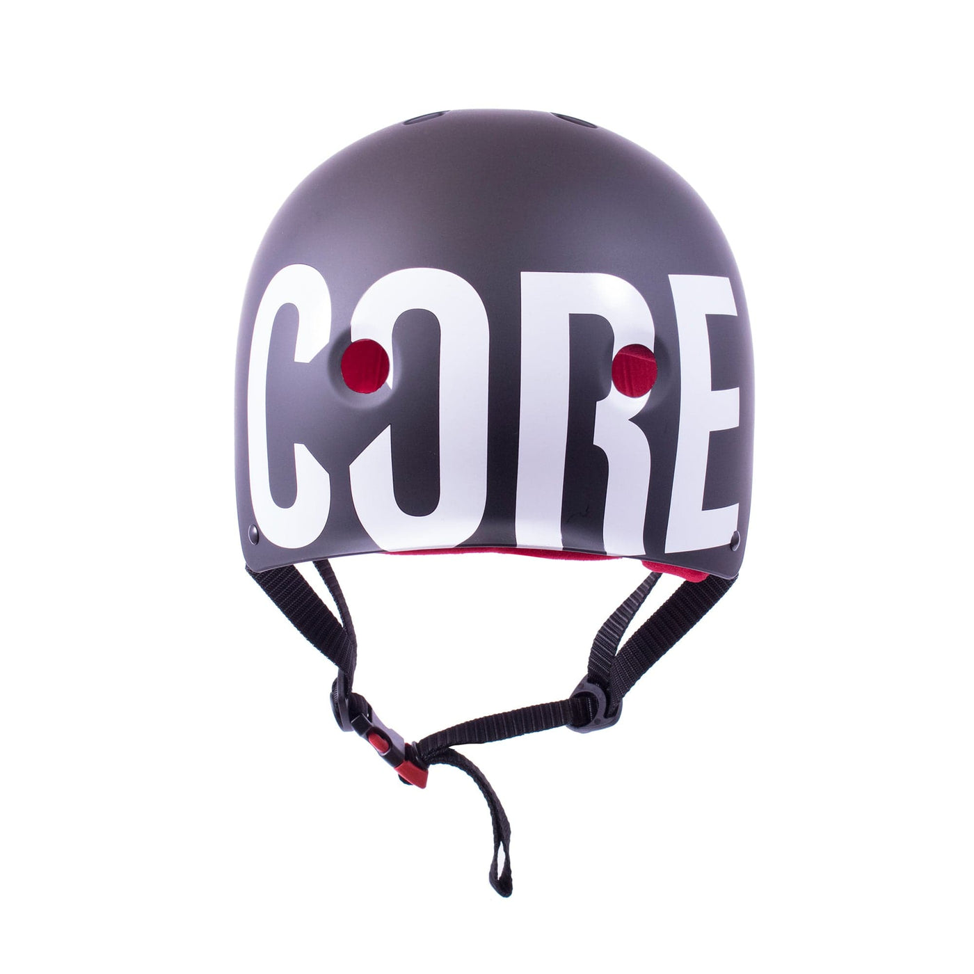 CORE Pro Light Skateboard Helmet Black/Red I Skateboarding Hemet Back
