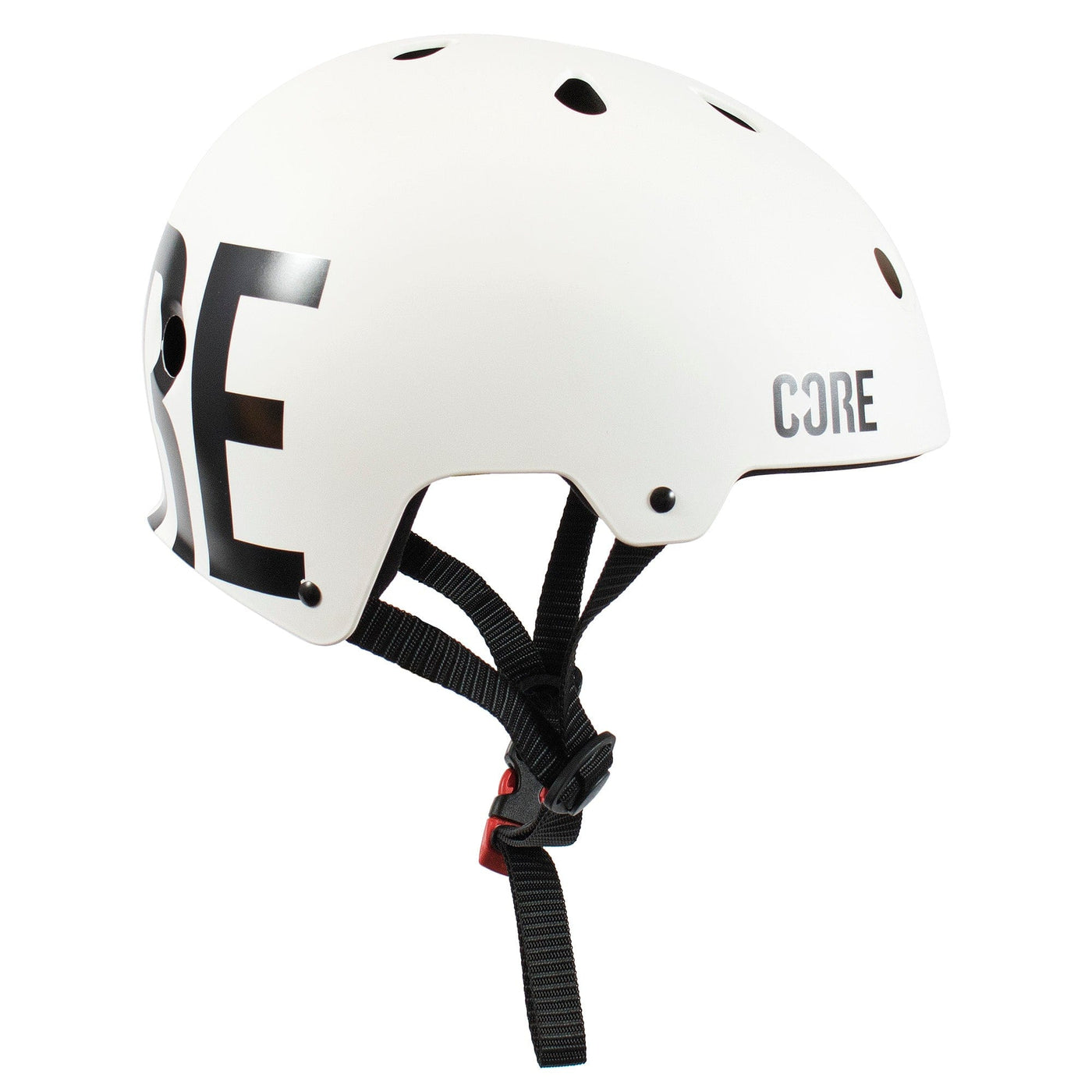 CORE Pro Light Skateboard Helmet White/Black I Skateboarding Hemet