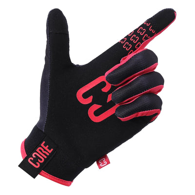 CORE Protection Aero Skateboard Gloves Accent Pink I Skateboarding Gloves Point
