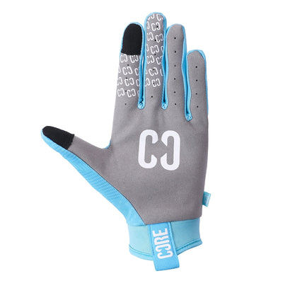CORE Protection Aero BMX Gloves Teal I Bike Gloves Palm