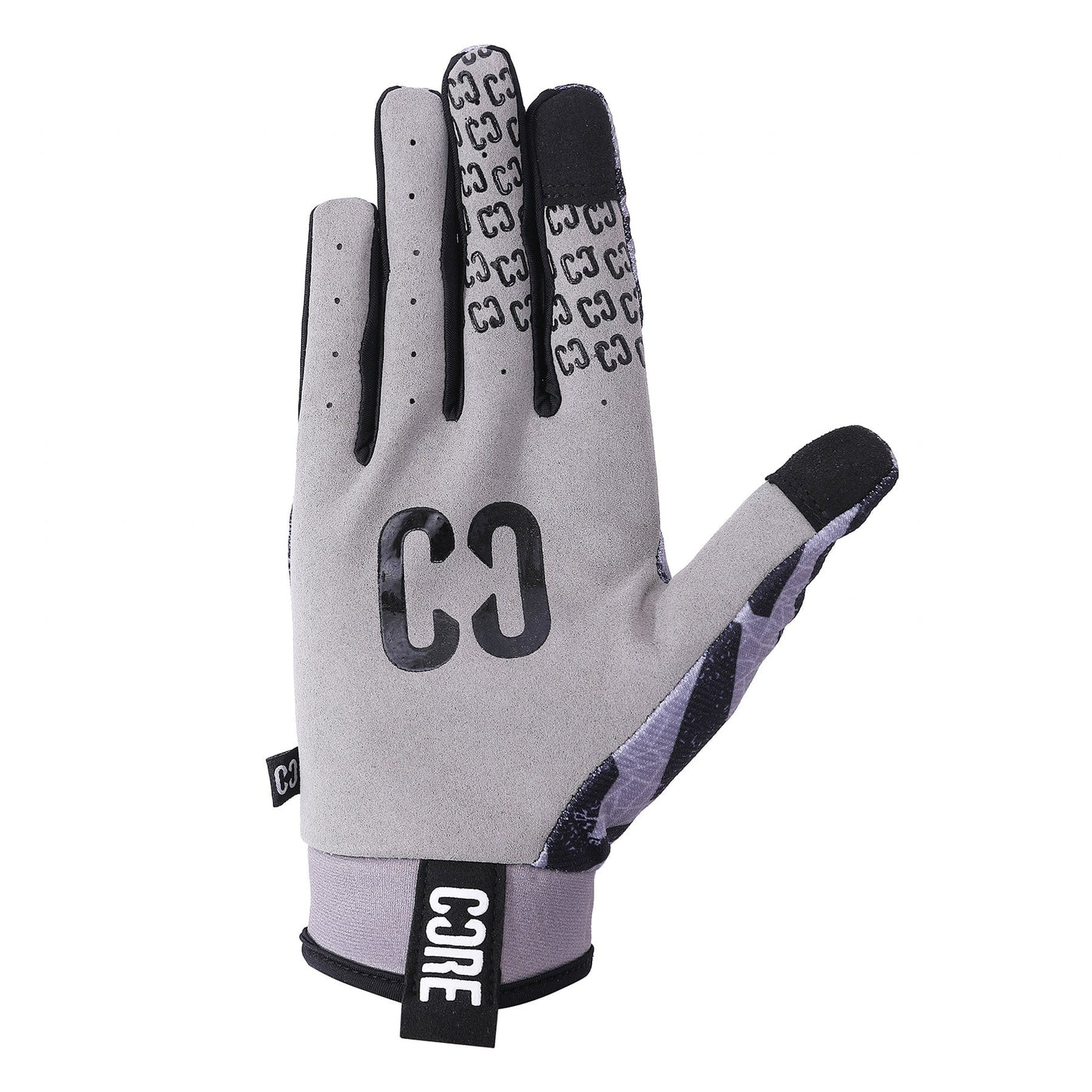 CORE Protection Aero BMX Gloves Zag I Bike Gloves Alt Palm