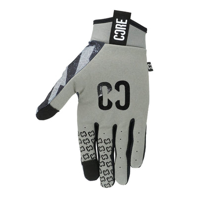 CORE Protection Aero BMX Gloves Zag I Bike Gloves Palm Alt View