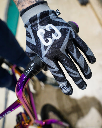CORE Protection Aero BMX Gloves Zag I Bike Gloves Alt Grip