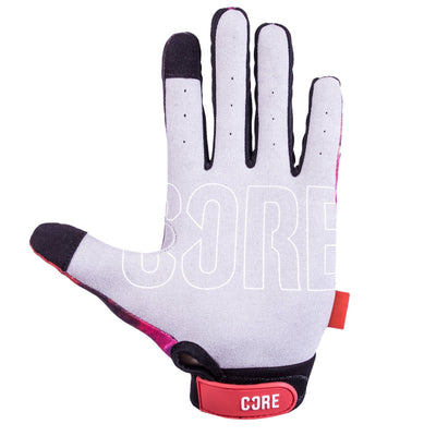 CORE Protection BMX Gloves Neon Galaxy I Bike Gloves Palm