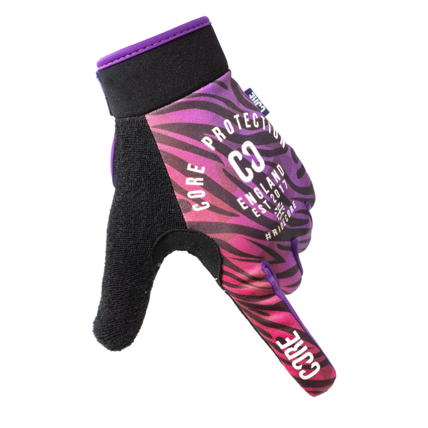 CORE Protection BMX Gloves SR Zonky I Bike Gloves Finger Point
