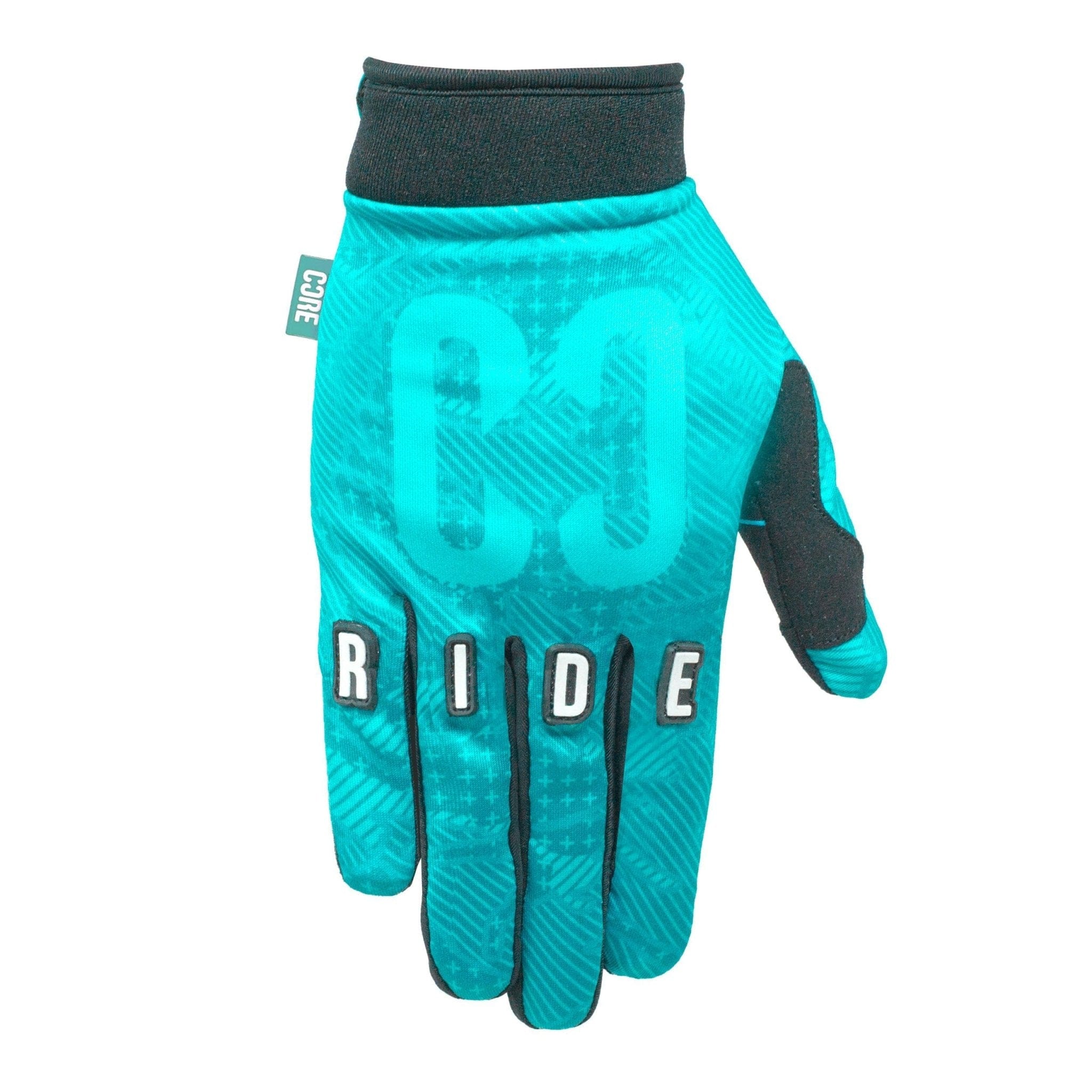 CORE Protection BMX Gloves Teal I Bike Gloves CORE Action Sports