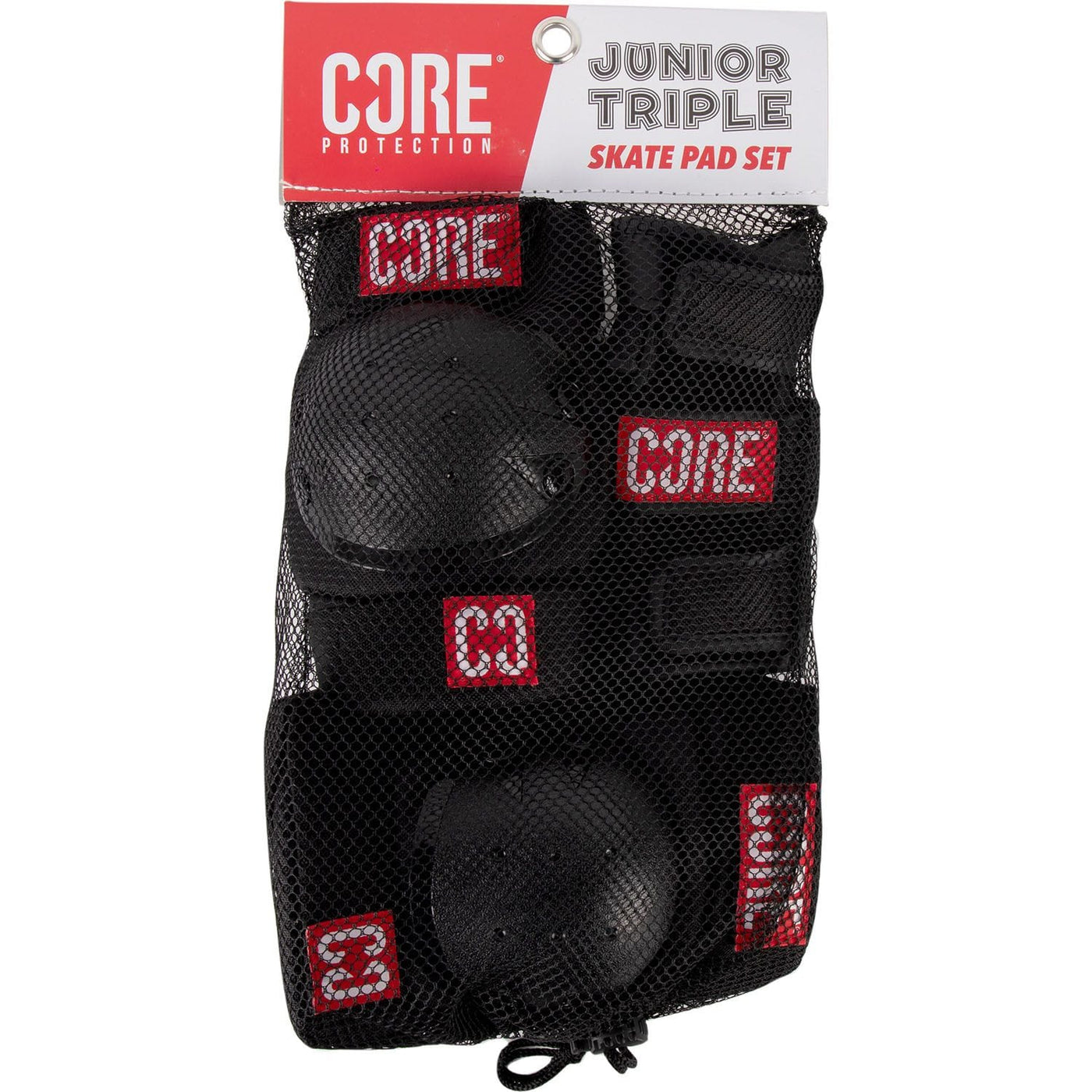 CORE Protection Junior Tripple Pad Set Knee/Elbow/Wrist I Skateboard Protective Gear Packaging