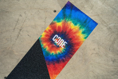 Core Scooter Grip Tape Split Tie Die I Grip Tape Scooter Zoomed In
