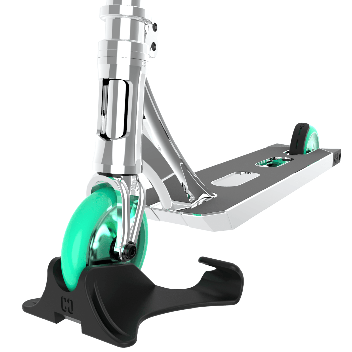 CORE Scooter Wall Floor Stand BlackI Scooter Stand Stand In Use