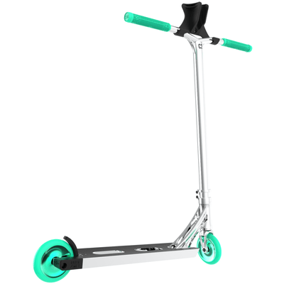 CORE Scooter Wall Floor Stand BlackI Scooter Stand Zoomed Out Holding
