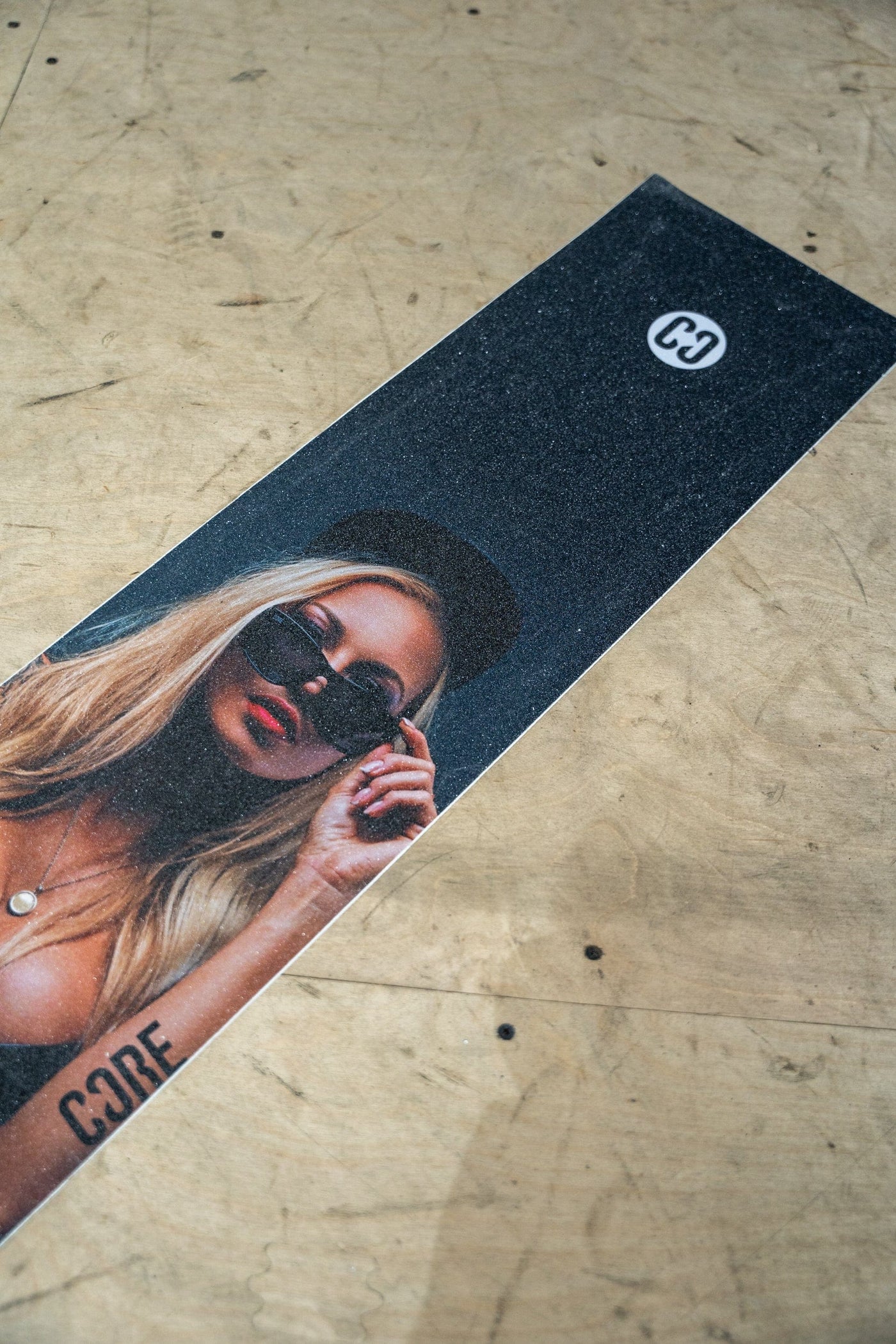 Core Skateboard Grip Tape 9x33 Hot Girl I Grip Tape Skateboard Alt Zoomed In