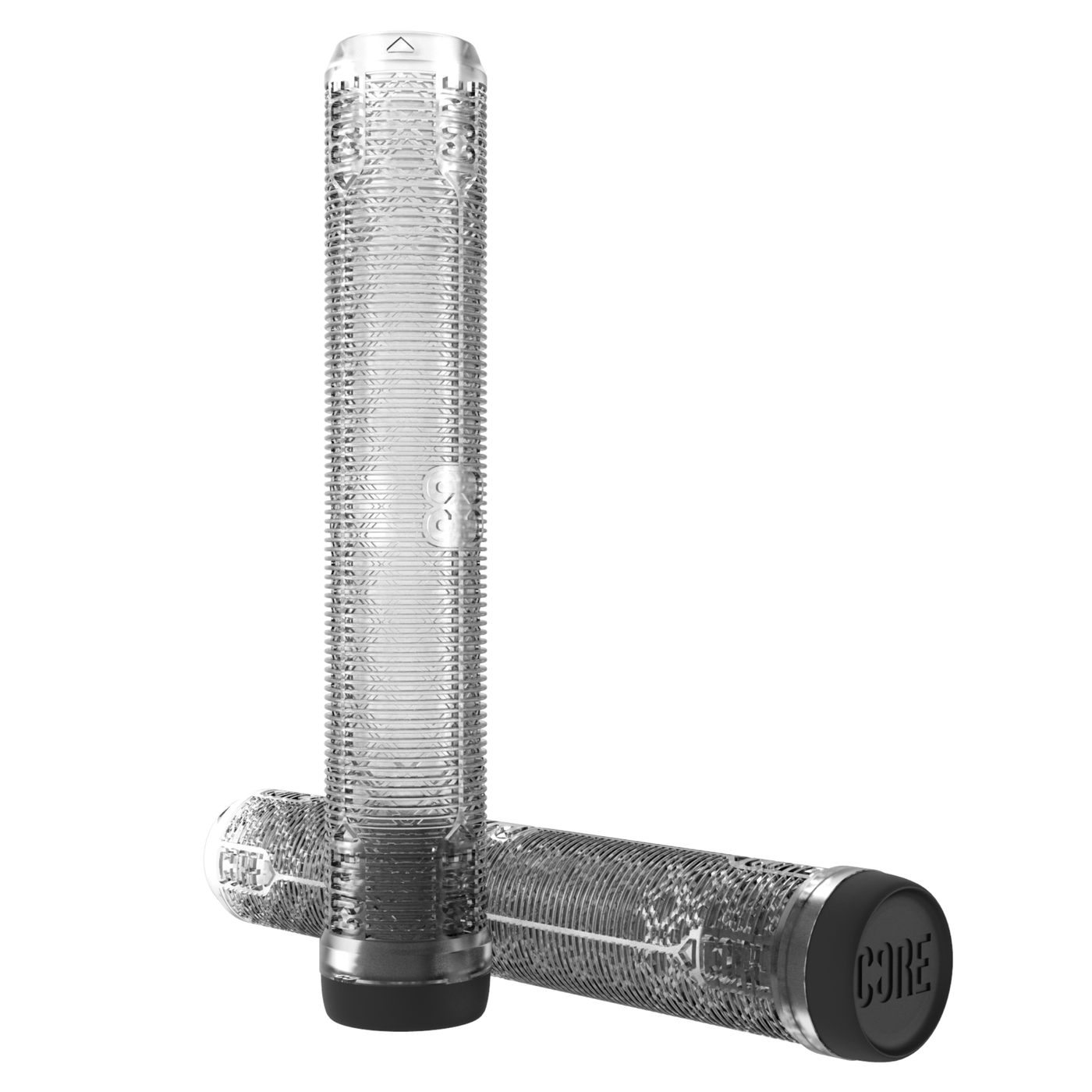 CORE Skinny Boy Scooter Handlebar Grips 170mm Clear I Scooter Grips
