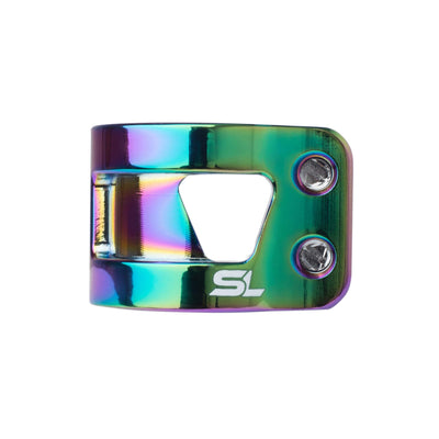 Core SL Double Bolt Scooter Clamp NeoChrome I Scooter Clamps Side