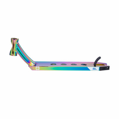 CORE SL1 Scooter Deck Neo Chrome 19.5 x 4.5 I Scooter Deck Side