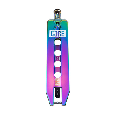 CORE SL1 Scooter Deck Neo Chrome 19.5 x 4.5 I Scooter Deck Bottom