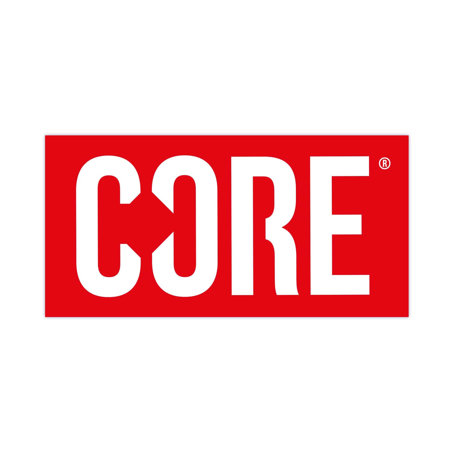 Core Cycle Sticker CORE Sticker Stamp 8cm - Red - CORE Action Sports