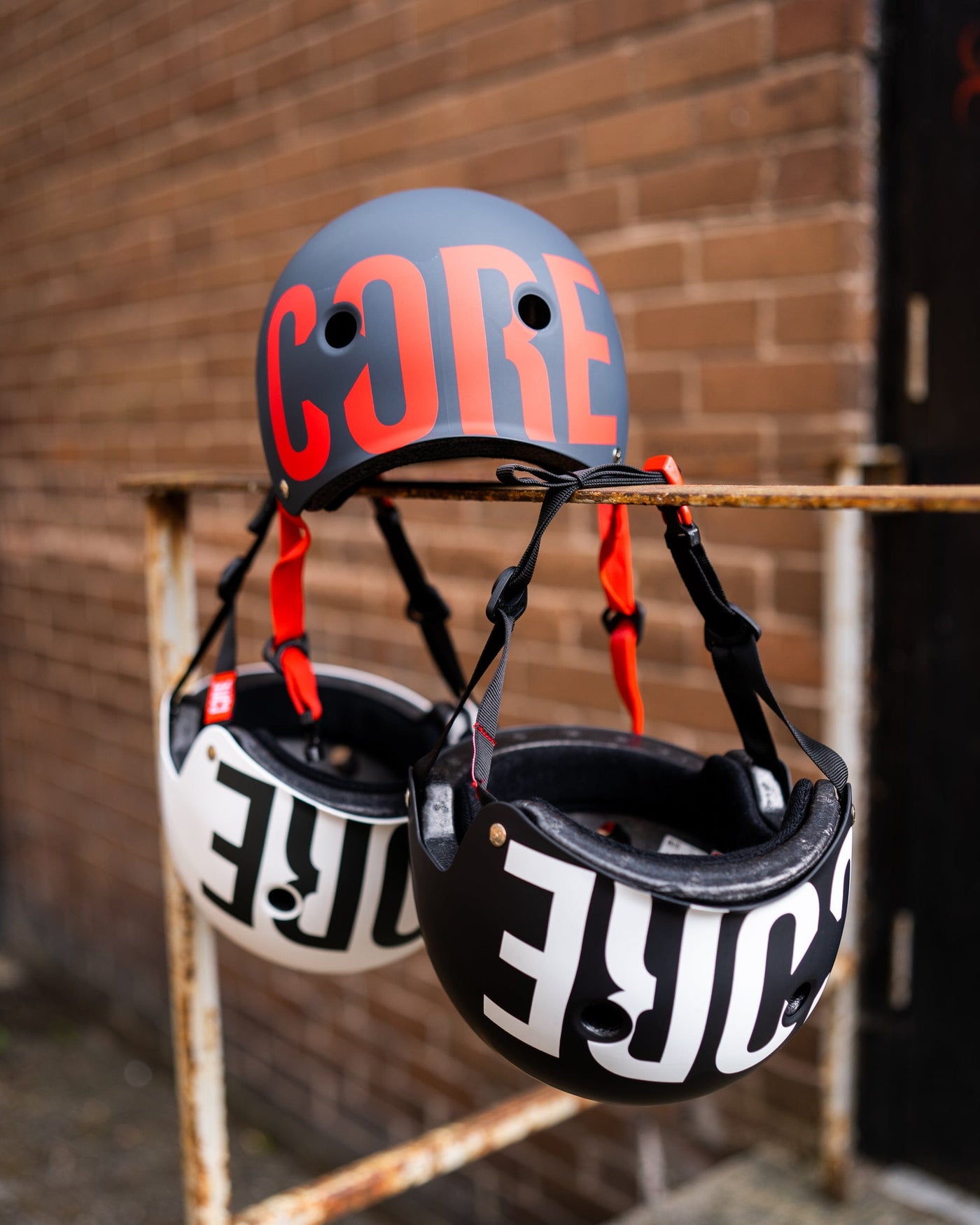 CORE Street Helmet Black/Red I Street Helmet Multi Colors