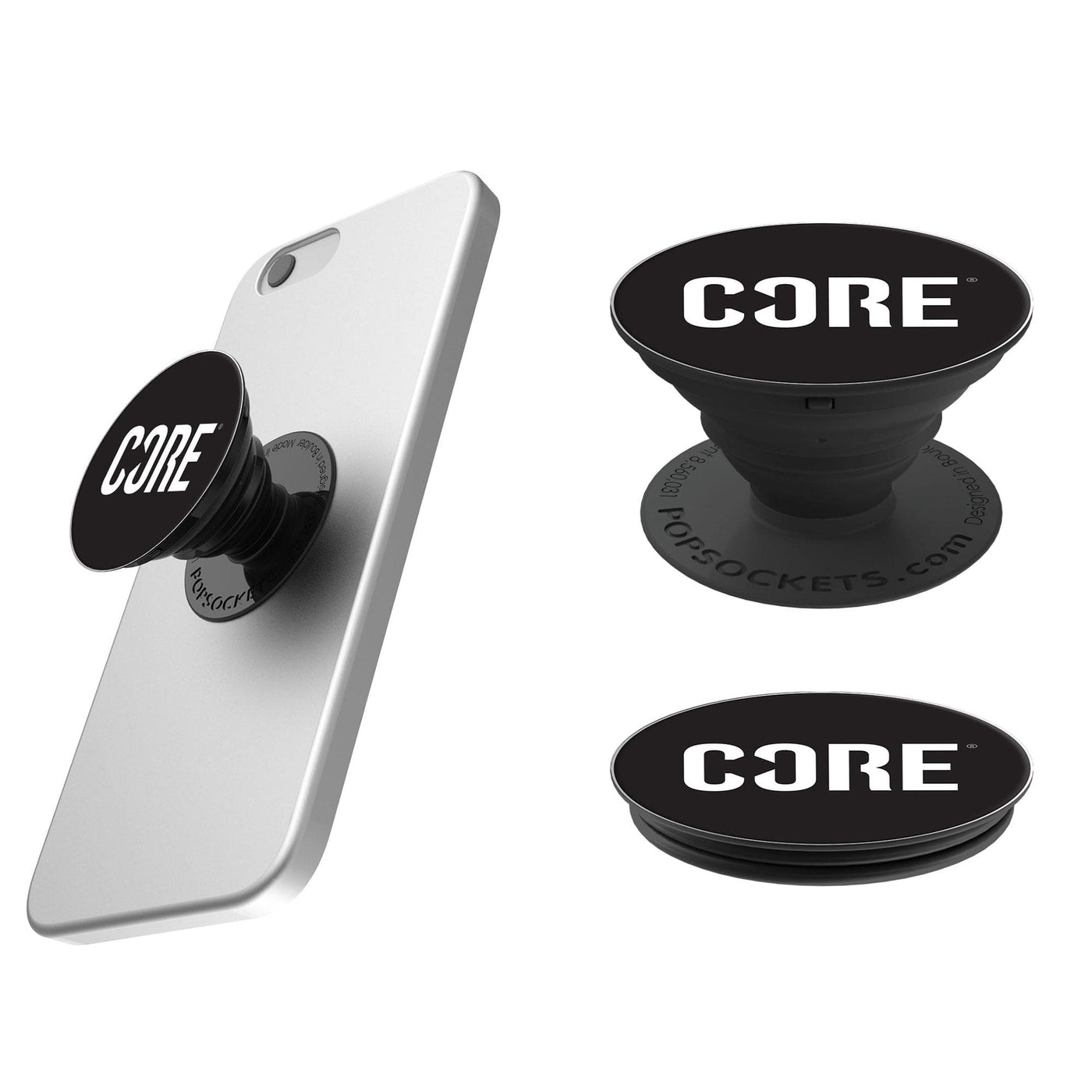 CORE x PopSockets Phone Stand/Holder - Black 5056421911543