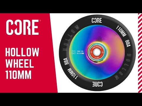 CORE  Hollow Stunt V2 Gum-Black Scooter Wheel 110mm I Scooter Wheel Video