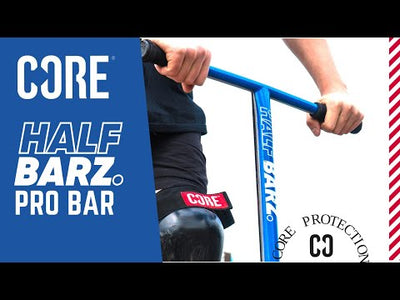 CORE Halfbarz V2 Stunt Titanium Scooter Bar 680mm SCS HIC Blue Raw I Scooter Bars Video