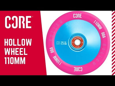 CORE Hollow V2 Pink/Blue Scooter Wheel 110mm I Stunt Scooter Wheel Video