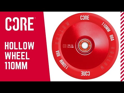 CORE Hollow V2 Red Scooter Wheel 110mm I Stunt Scooter Wheel Video