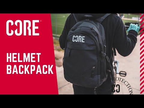 CORE Helmet Backpack - Black