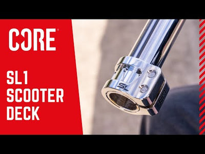 Core SL Double Bolt Scooter Clamp Chrome I Scooter Clamps Video
